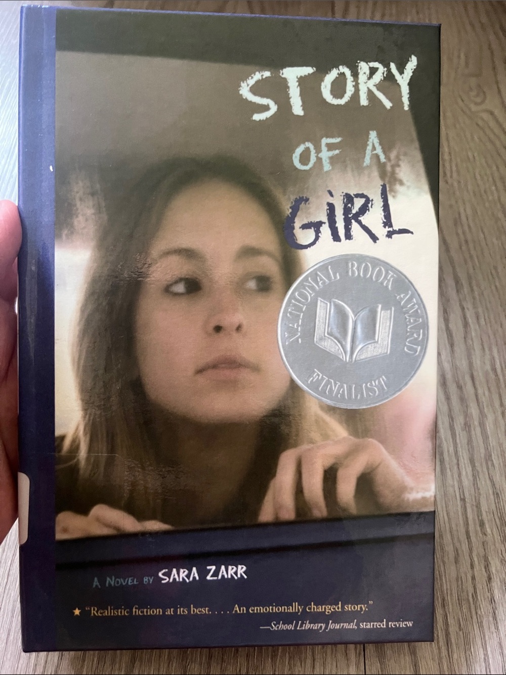Story of a Girl by Sara Zarr - Purple Cover